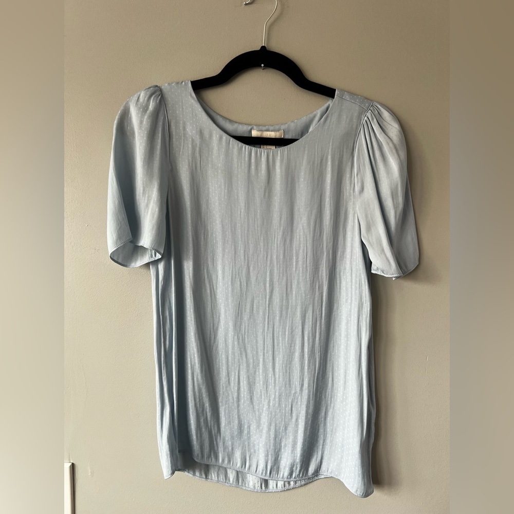 Blue blouse h&m